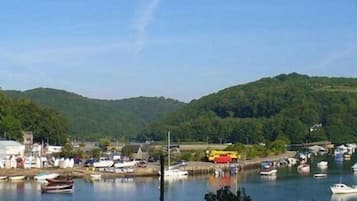 Blick von der Unterkunft