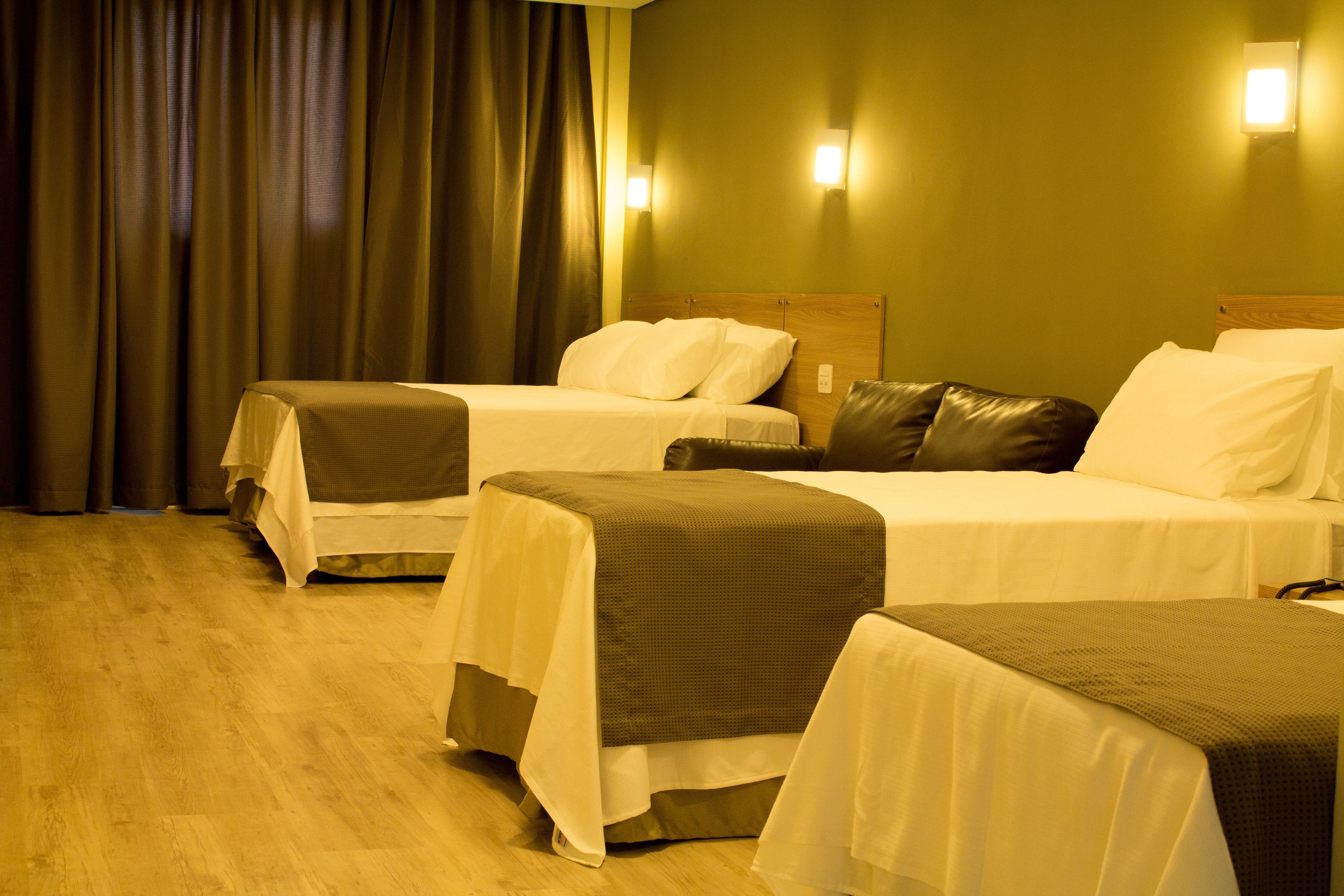 standard quadruple room | premium bedding, minibar, in-room safe, desk