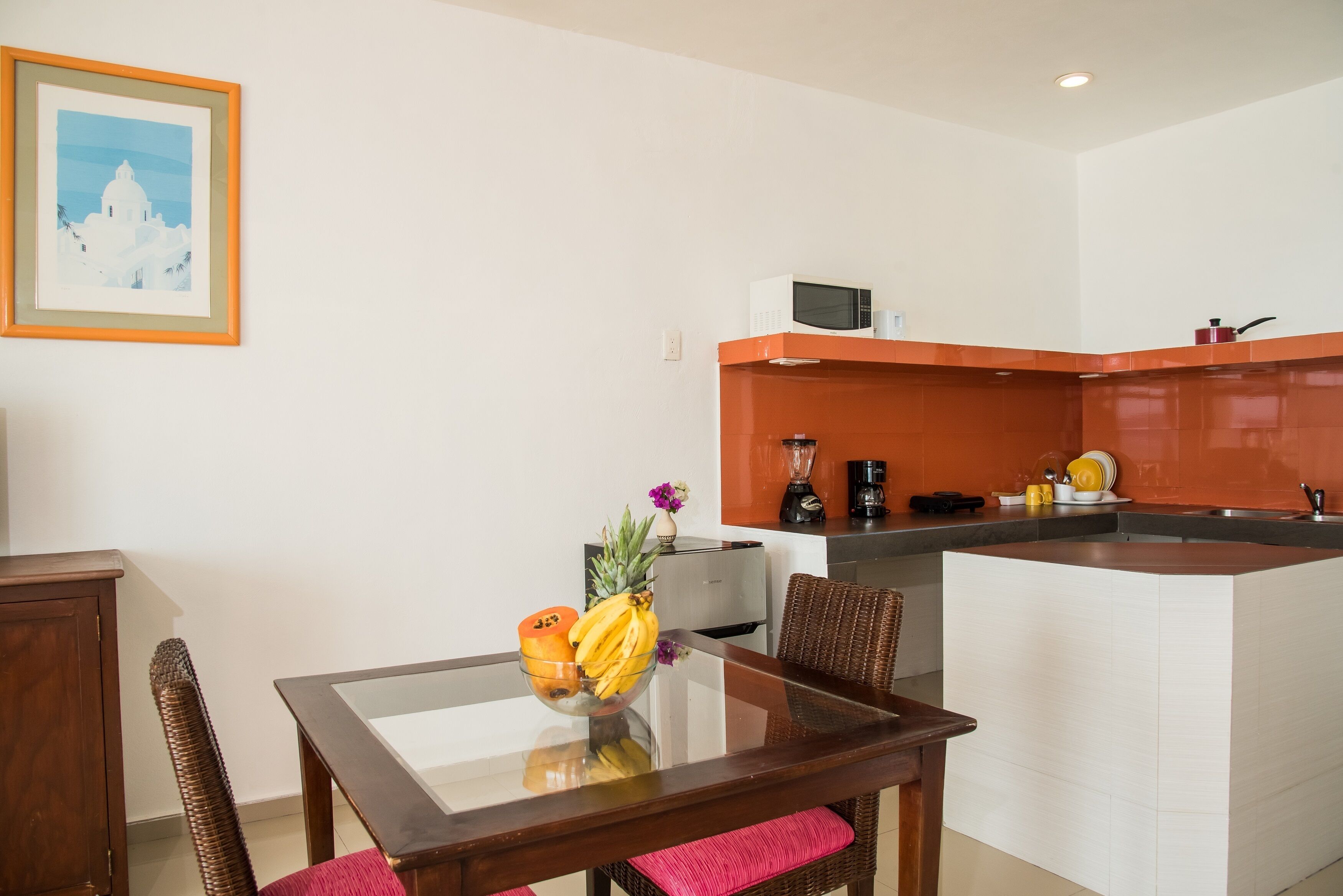 Suite Five | Opções para refeição no quarto