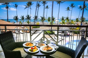 Mirage Club Ocean View Suite with Outdoor Jacuzzi | View from room - Majestic Mirage Punta Cana, All Suite Resort - All Inclusive (Punta Cana)