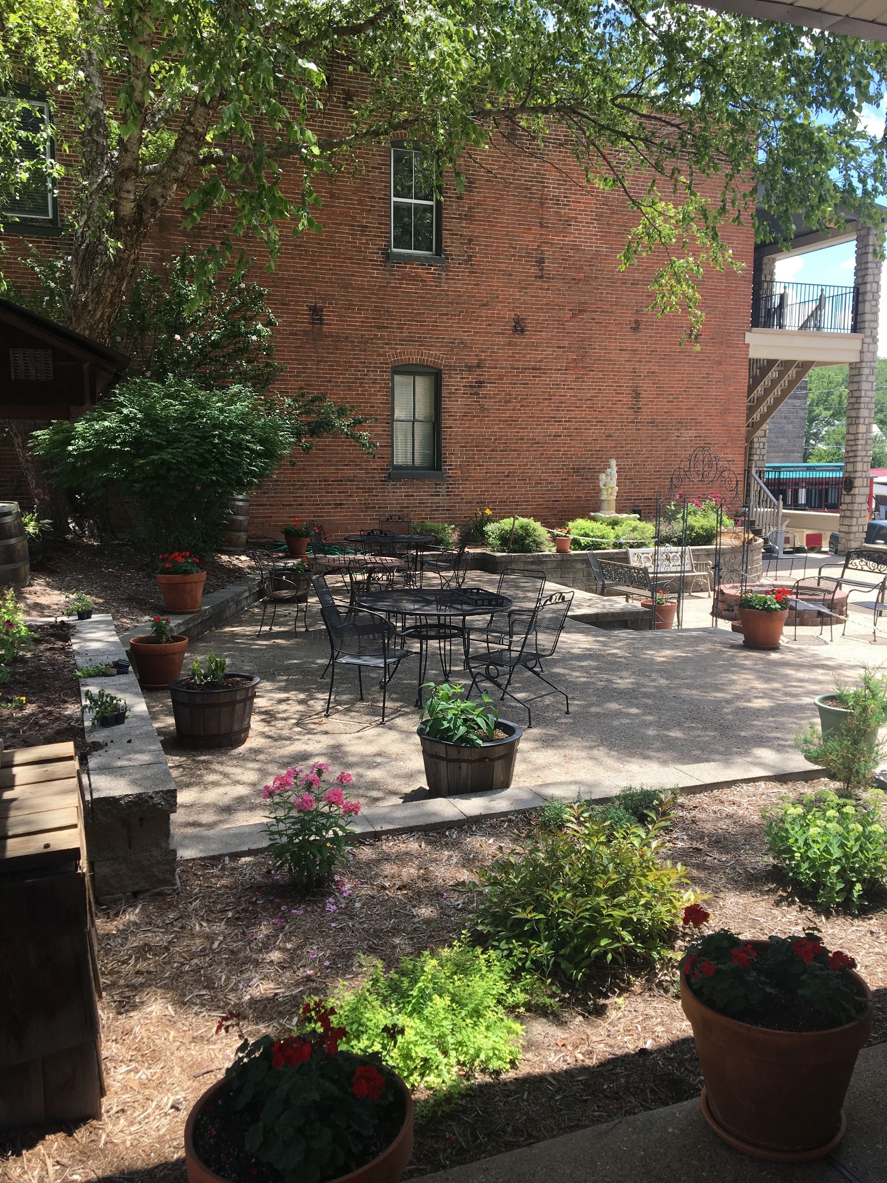 Enceinte de l’hébergement