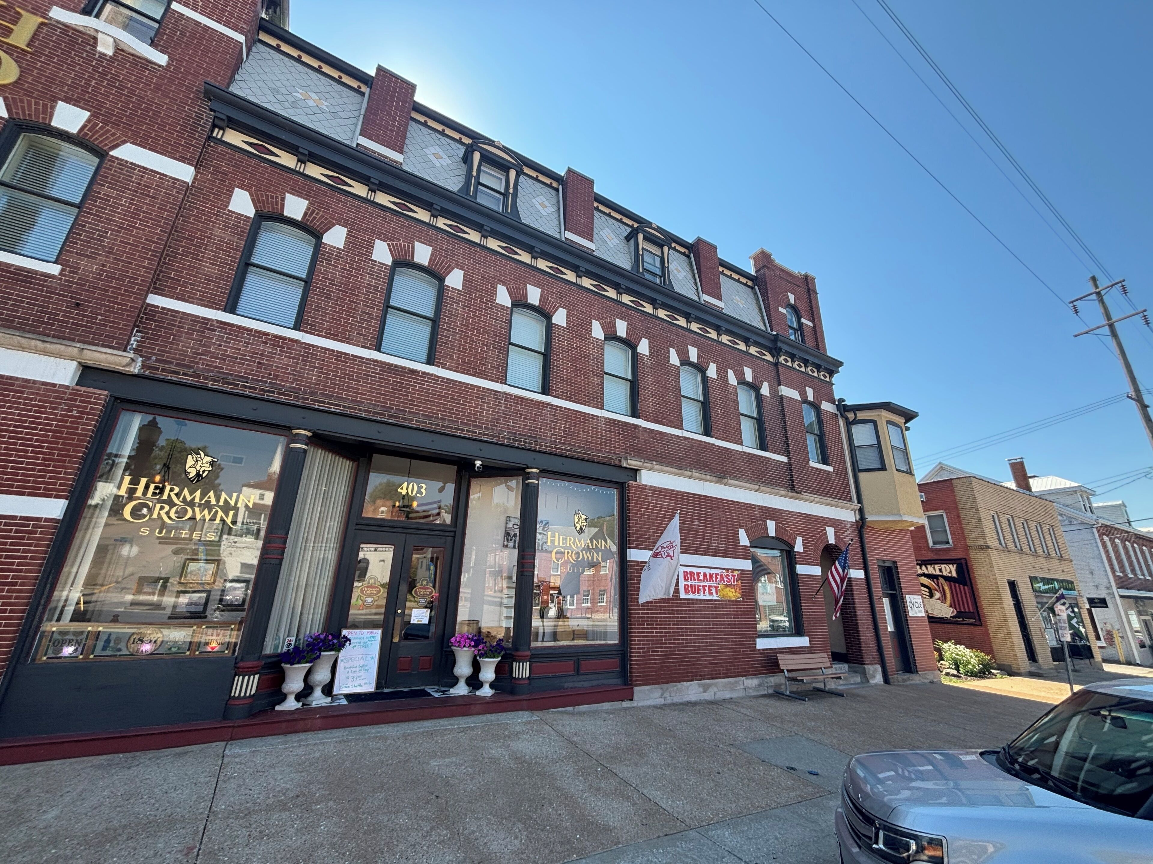 Individually decorated, individually furnished, iron/ironing board