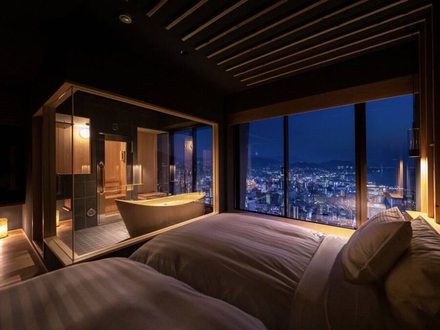 Quarto, para não fumantes, sauna seca (Junior Suite) | Wi-Fi de cortesia, roupa de cama