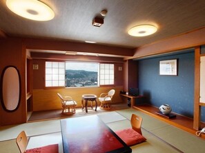 Camera Tradizionale, vista città (Japanese Style, Night View) | Insonorizzazione, Wi-Fi gratuito