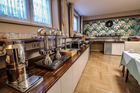 Daily buffet breakfast (EUR 12 per person)