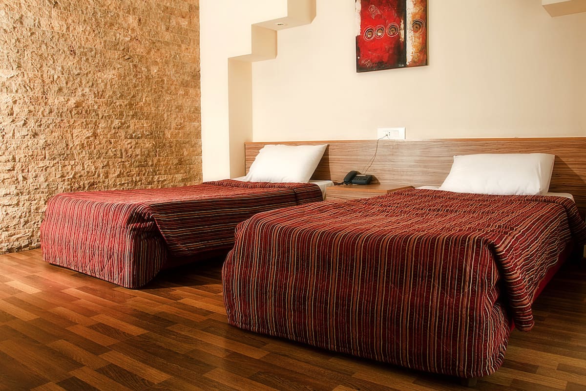 Kamar Twin | Meja kerja dan Wi-Fi gratis