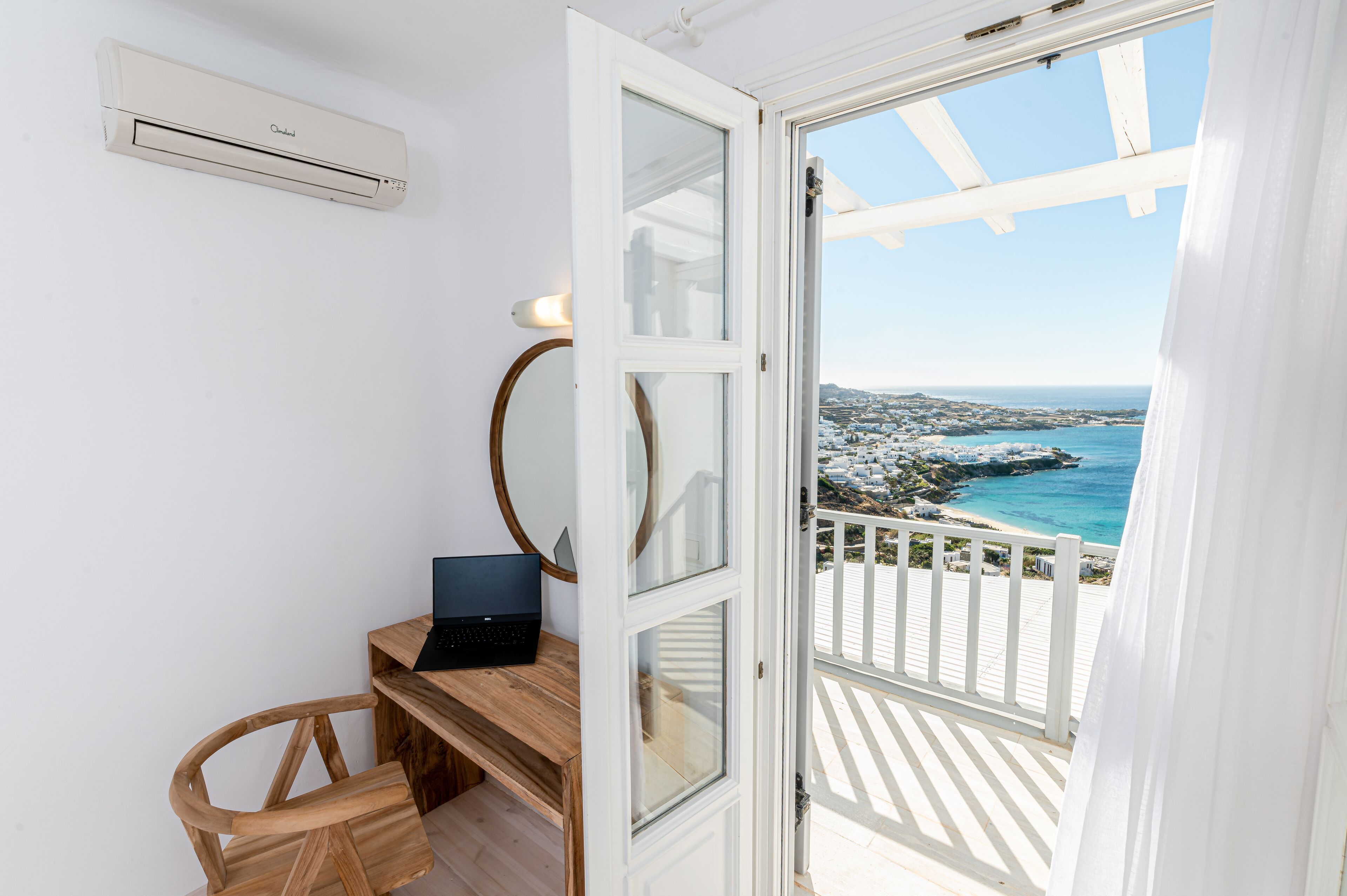 Villa Luxury, 3 camere da letto, accesso alla piscina, vista mare (Villa Thelgo 2) | Una cassaforte in camera, con stile personalizzato
