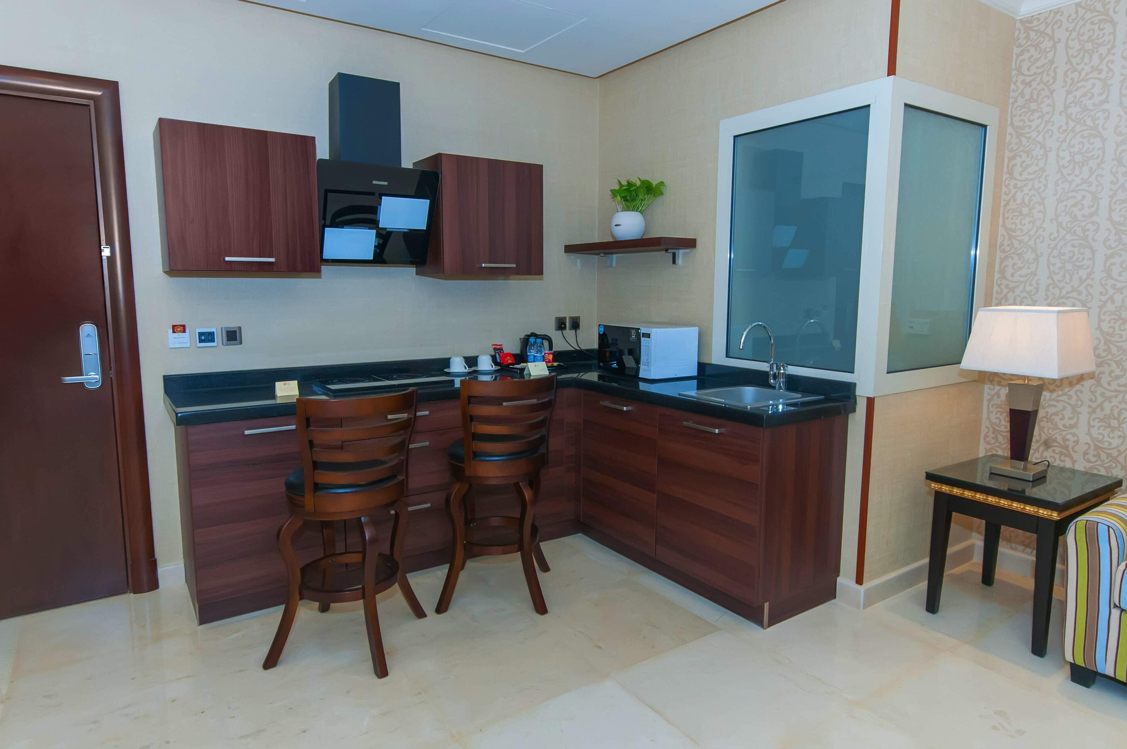 superior suite | private kitchen | coffee/tea maker