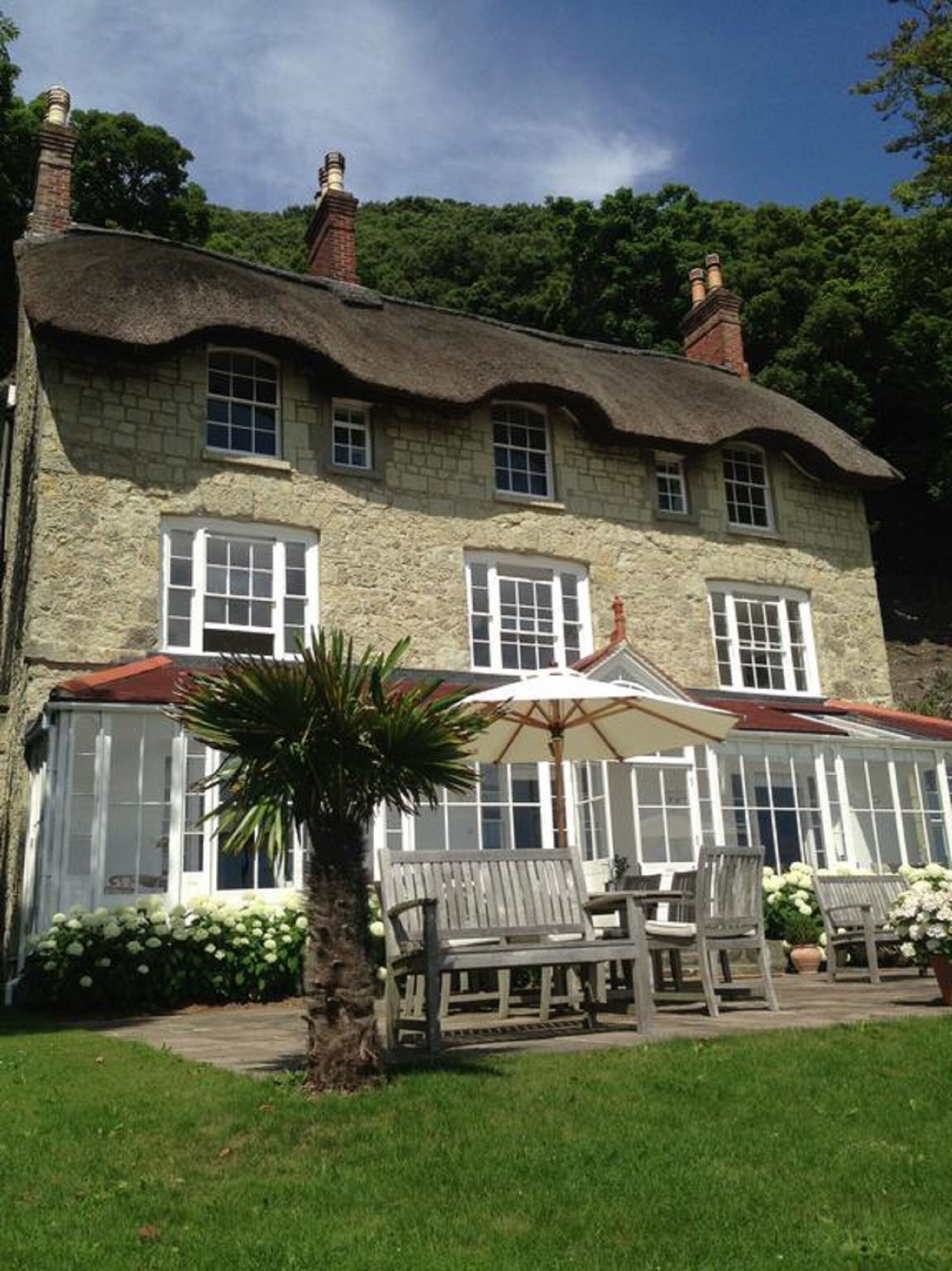 Front of property - evening/night