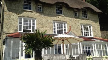 Front of property – evening/night