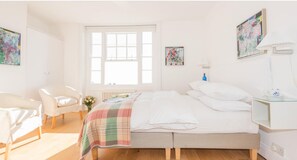 Habitació doble, vistes al mar | Roba de llit d'alta qualitat, decoració individual i wifi gratuïta 