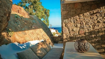 Luxury-Villa, am Strand (Super Rock Retreat) | Terrasse/Patio