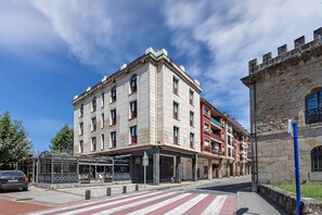 Voorkant van accommodatie