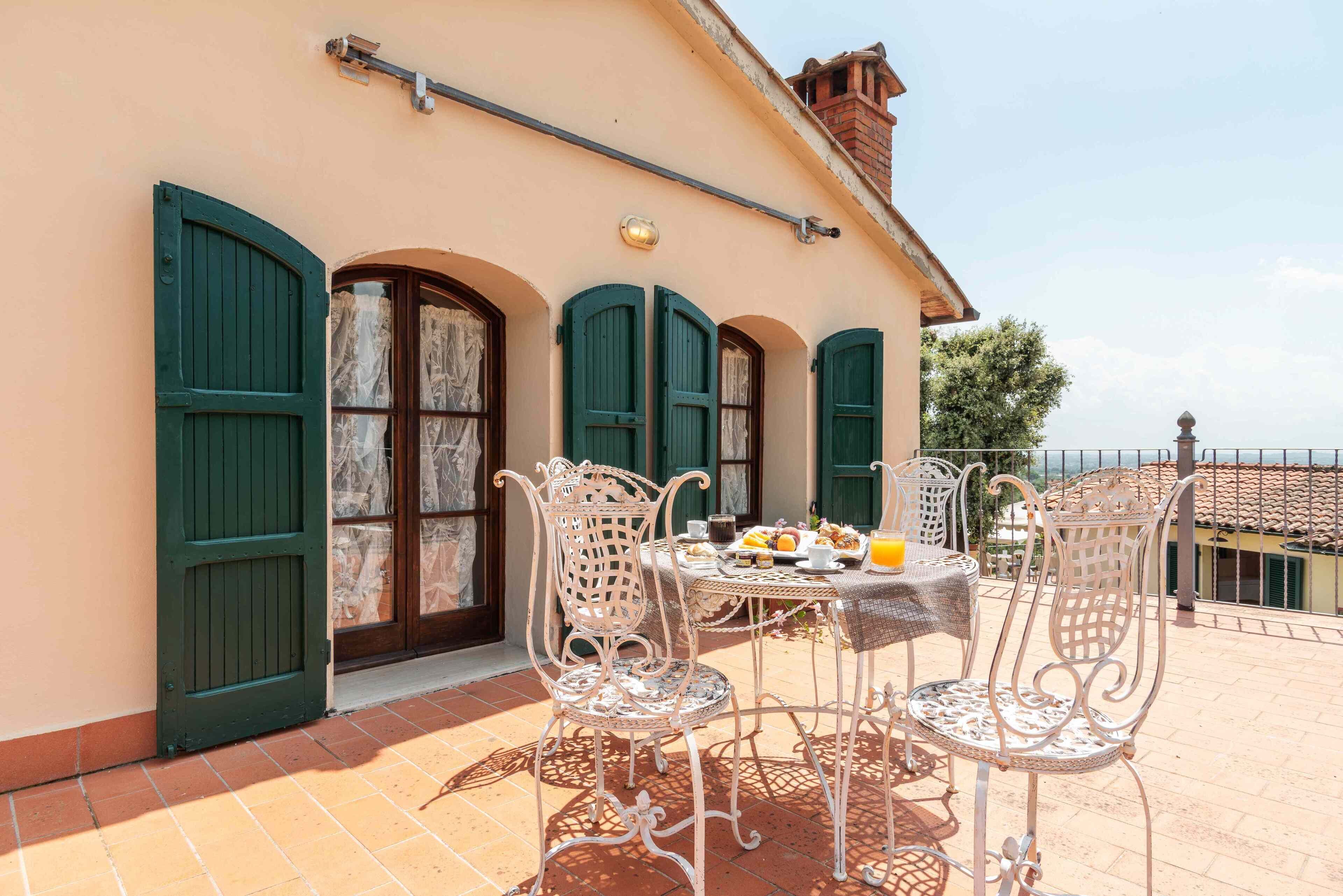 Appartamento Pozzarello | Terrazza/patio