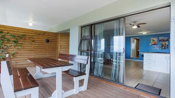 Economy Apartment, 2 Bedrooms | Terrace/patio