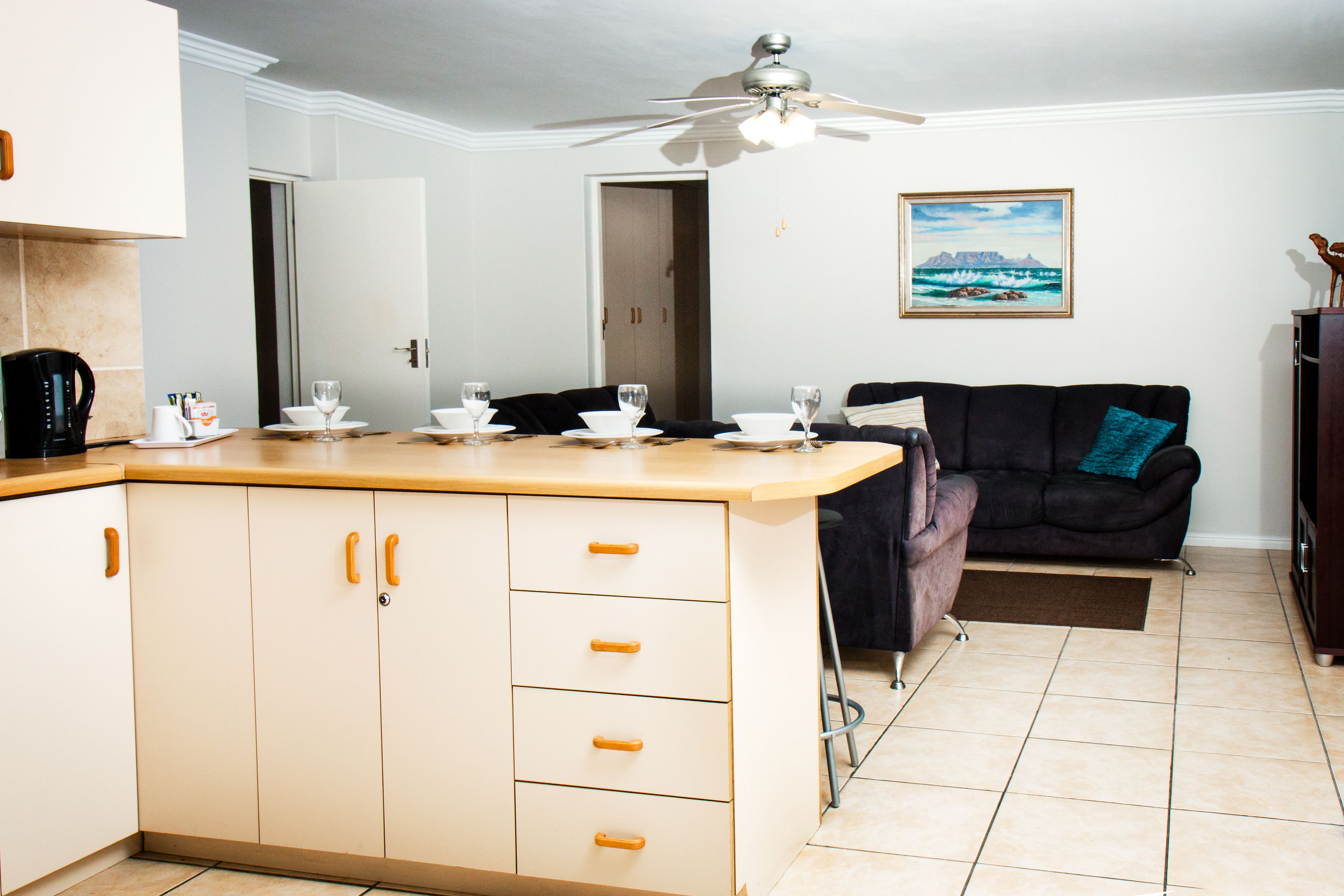 2 bedroom large apartment | living area | tv