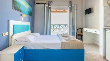 Chambre Double ou avec lits jumeaux, vue mer | Coffres-forts dans les chambres