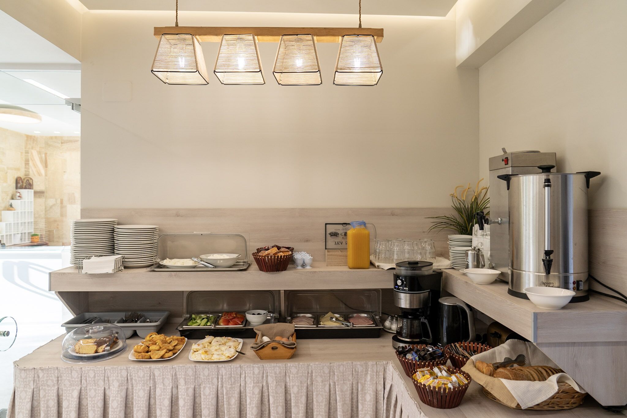 Breakfast buffet