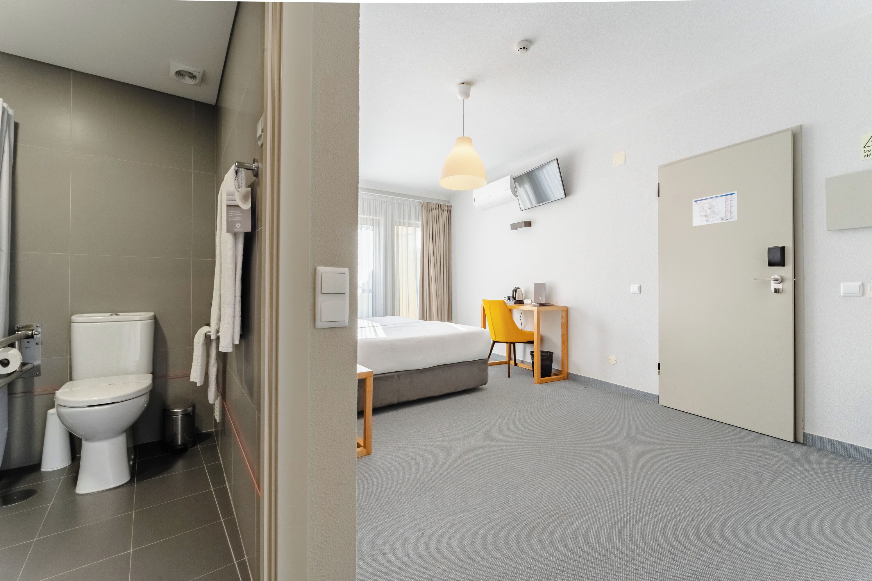 senior twin room, 2 single beds, accessible | 1 bedroom, individually decorated, individually furnished, desk