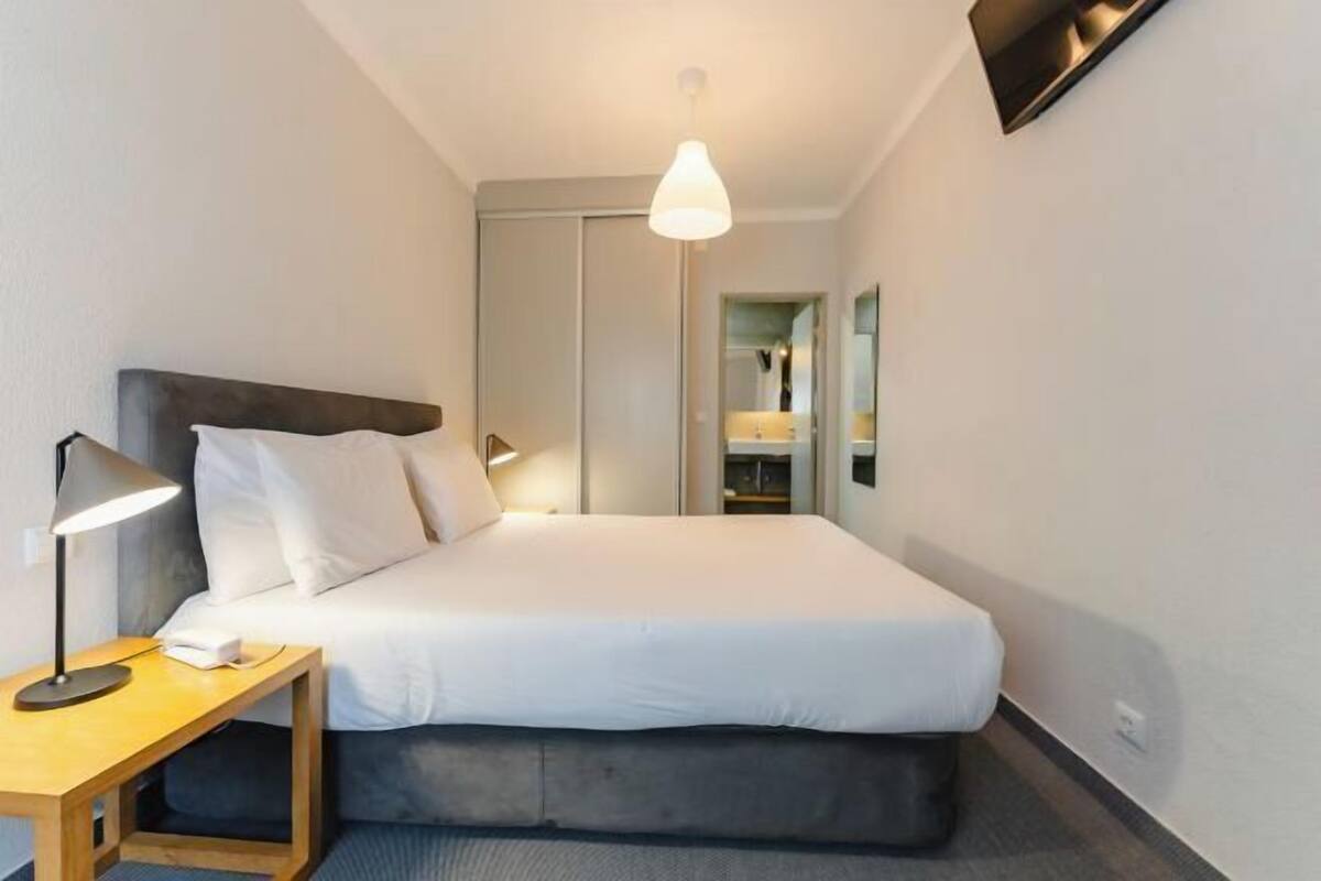 Individually decorated, individually furnished, desk, laptop workspace