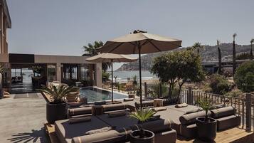 Façade de l’hébergement - soirée/nuit