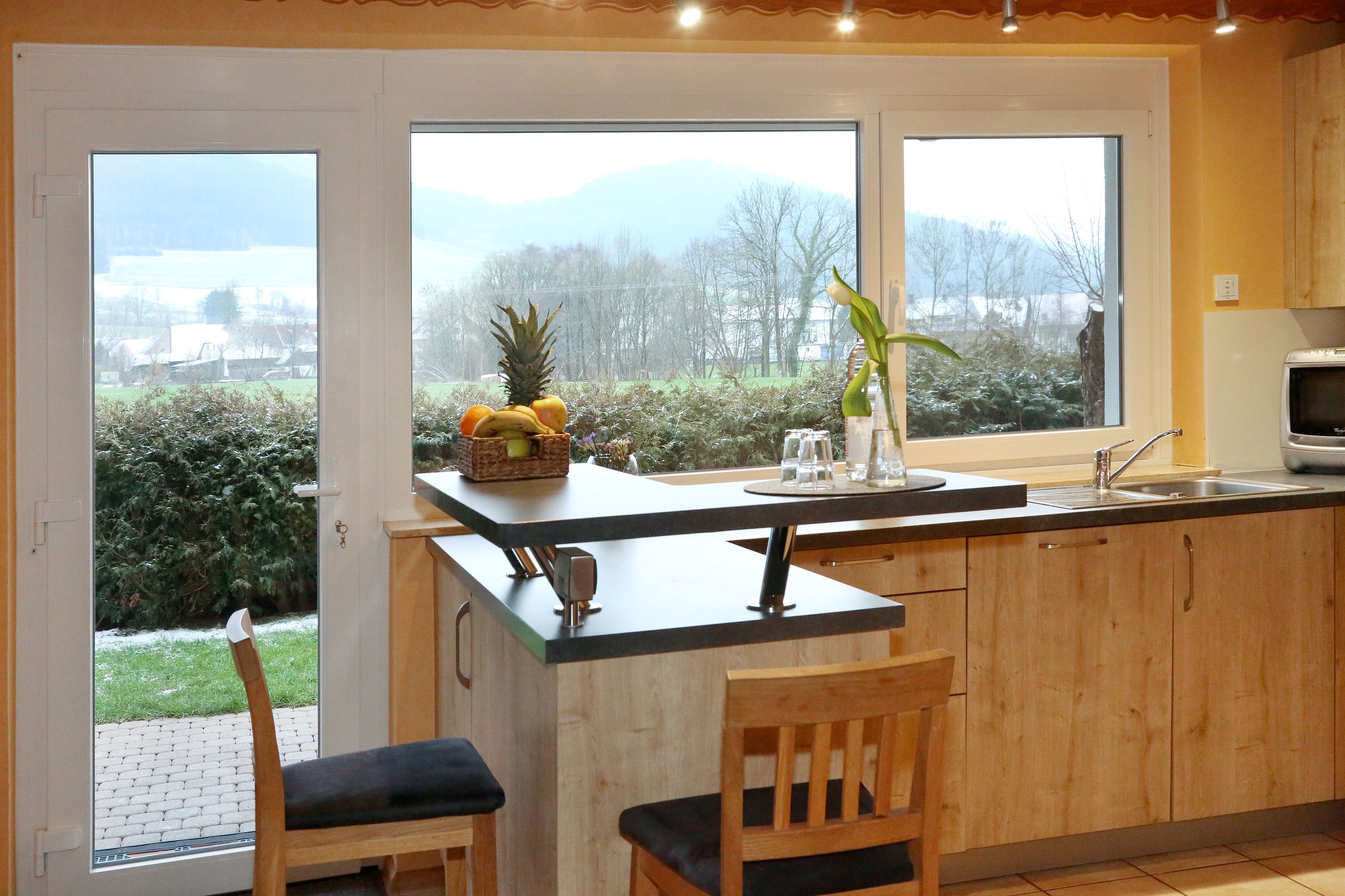 Apartment, 2 Schlafzimmer, Terrasse | Eigene Küche | Großer Kühlschrank, Mikrowelle, Ofen, Herdplatte