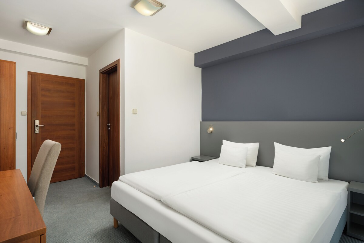 Standard Double Room | Minibar, in-room safe, blackout drapes, WiFi (free)