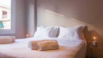 Ropa de cama de alta calidad y sistema de insonorización