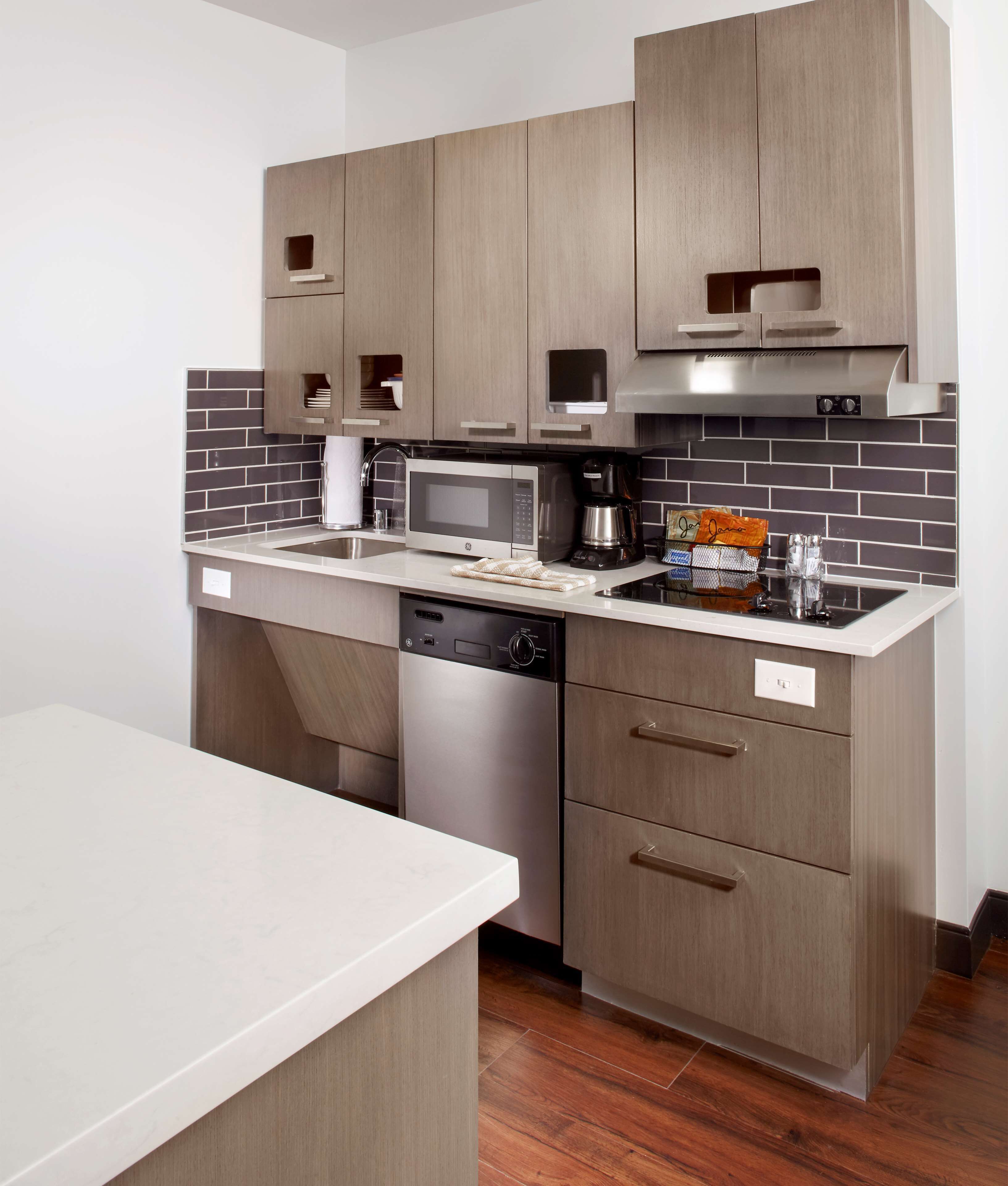 premium bedding, desk, blackout curtains, iron/ironing board