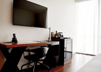 In-room business center at Thompson Seattle, by Hyatt