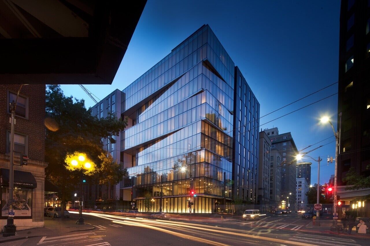 Front of property – evening/night