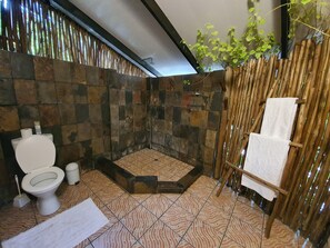 Twin Room with Outdoor Shower 5 | Dusche im Bad