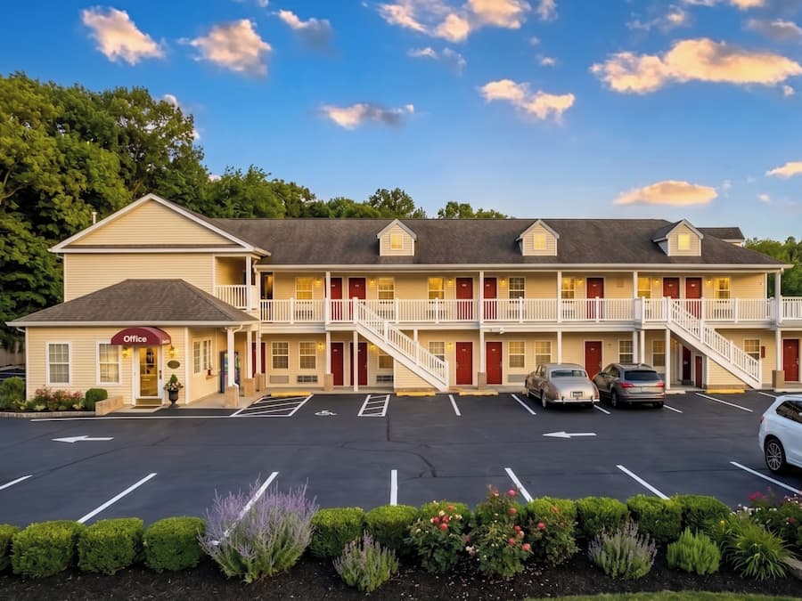 Entrée de l’hébergement