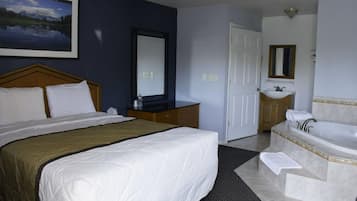 Premium bedding, desk, free WiFi, bed sheets