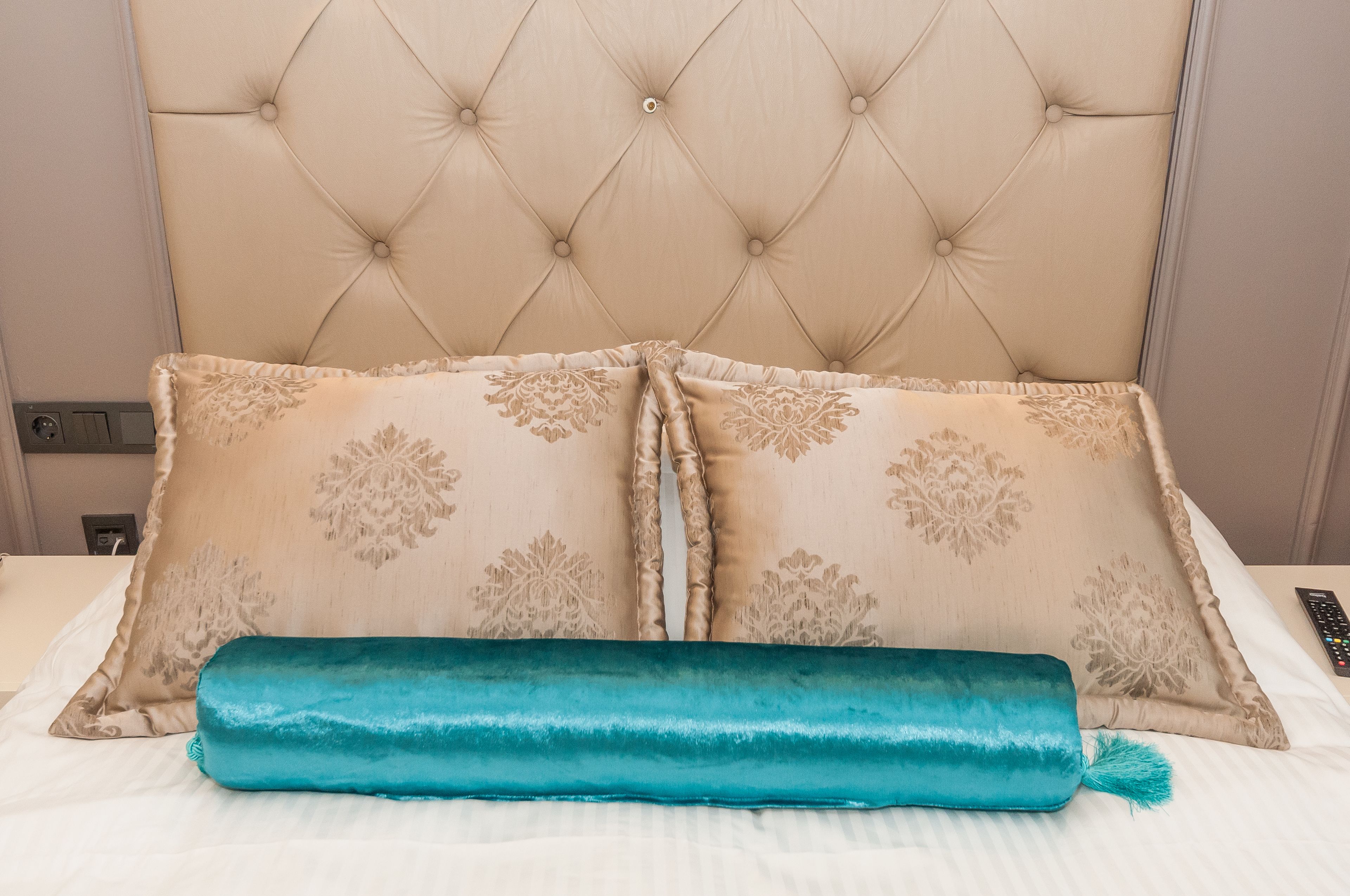 standard double room, lanai, city view | premium bedding, minibar, in-room safe, desk