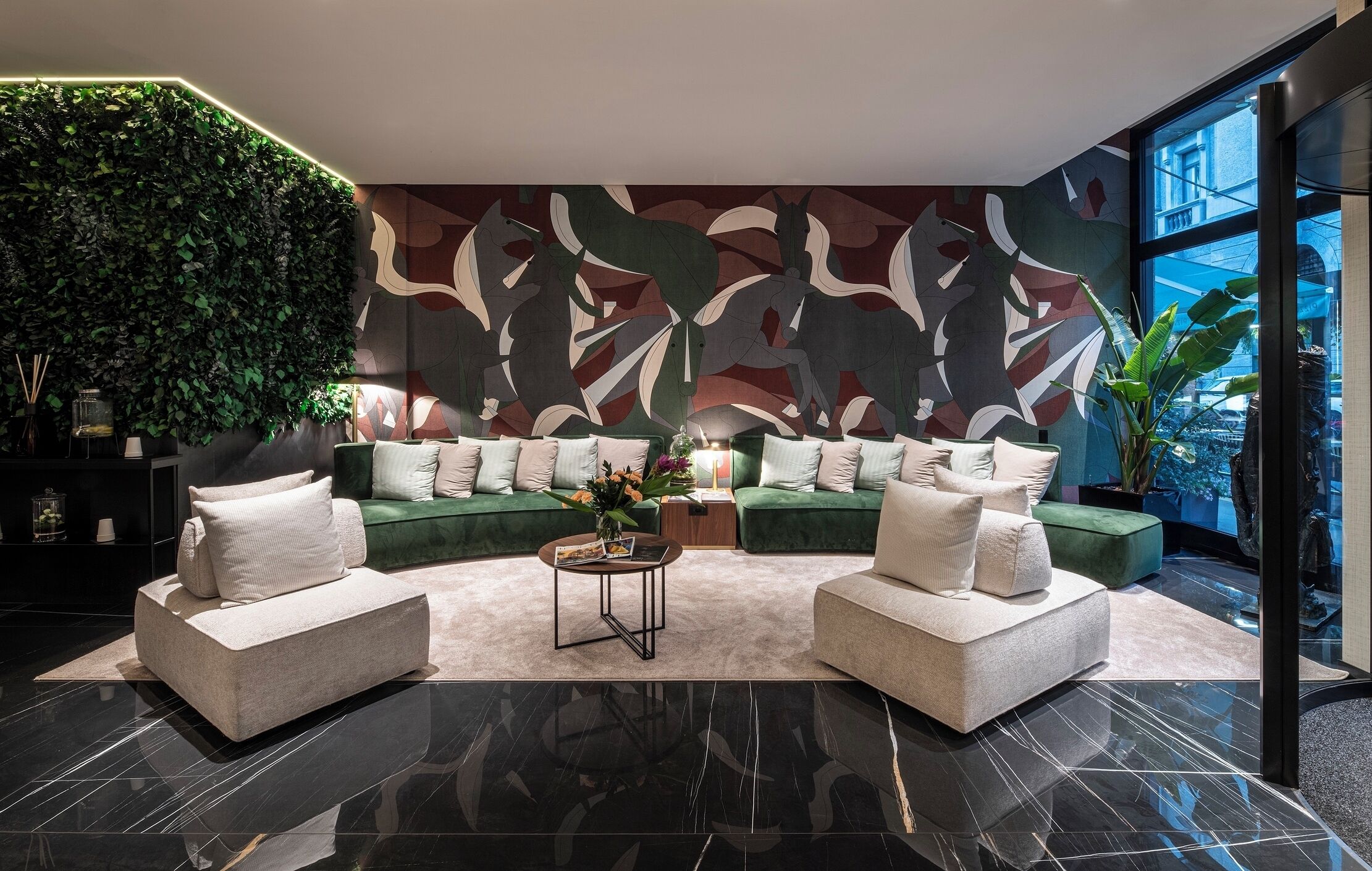 منطقة الاستقبال