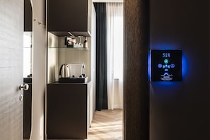 Camera Prestige | Cuisine privée | Réfrigérateur, micro-ondes, plaque de cuisson, machine à expresso