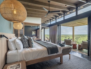 1 Schlafzimmer, hochwertige Bettwaren, Daunenbettdecken