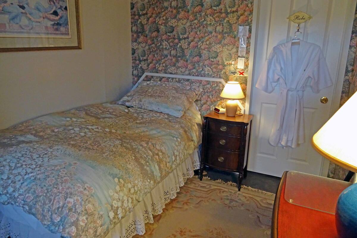 Chambre, 1 lit une place, vue lac