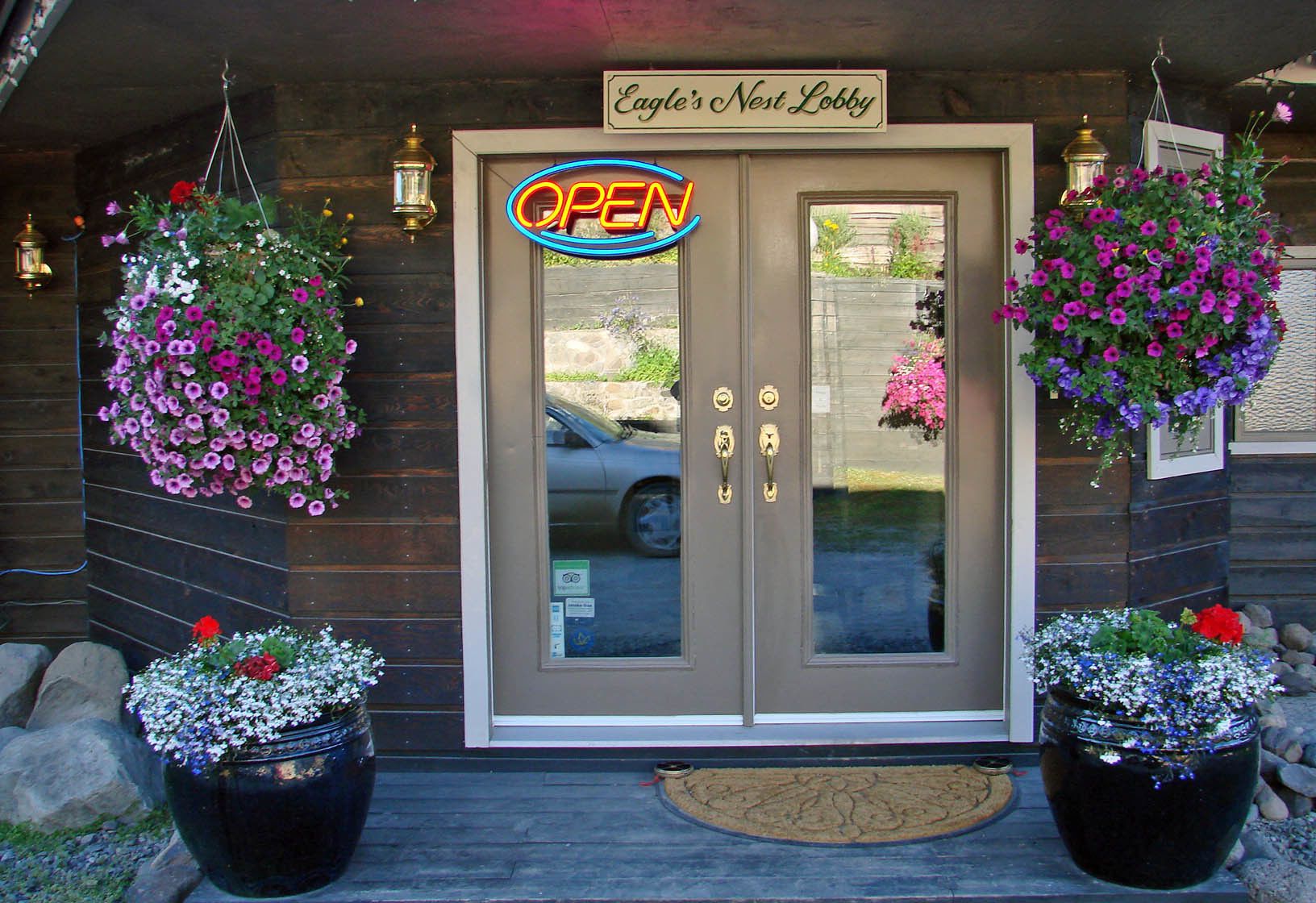 Interior entrance