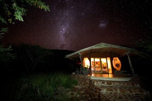 Fachada de la propiedad