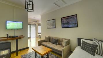 Premium bedding, individually decorated, individually furnished, desk