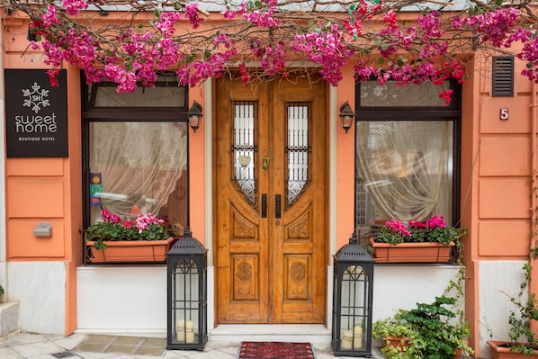 Facciata della struttura