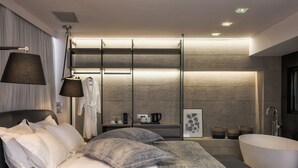 럭셔리 펜트하우스 | 이집트산 면 시트, 고급 침구, 미니바, 객실 내 금고