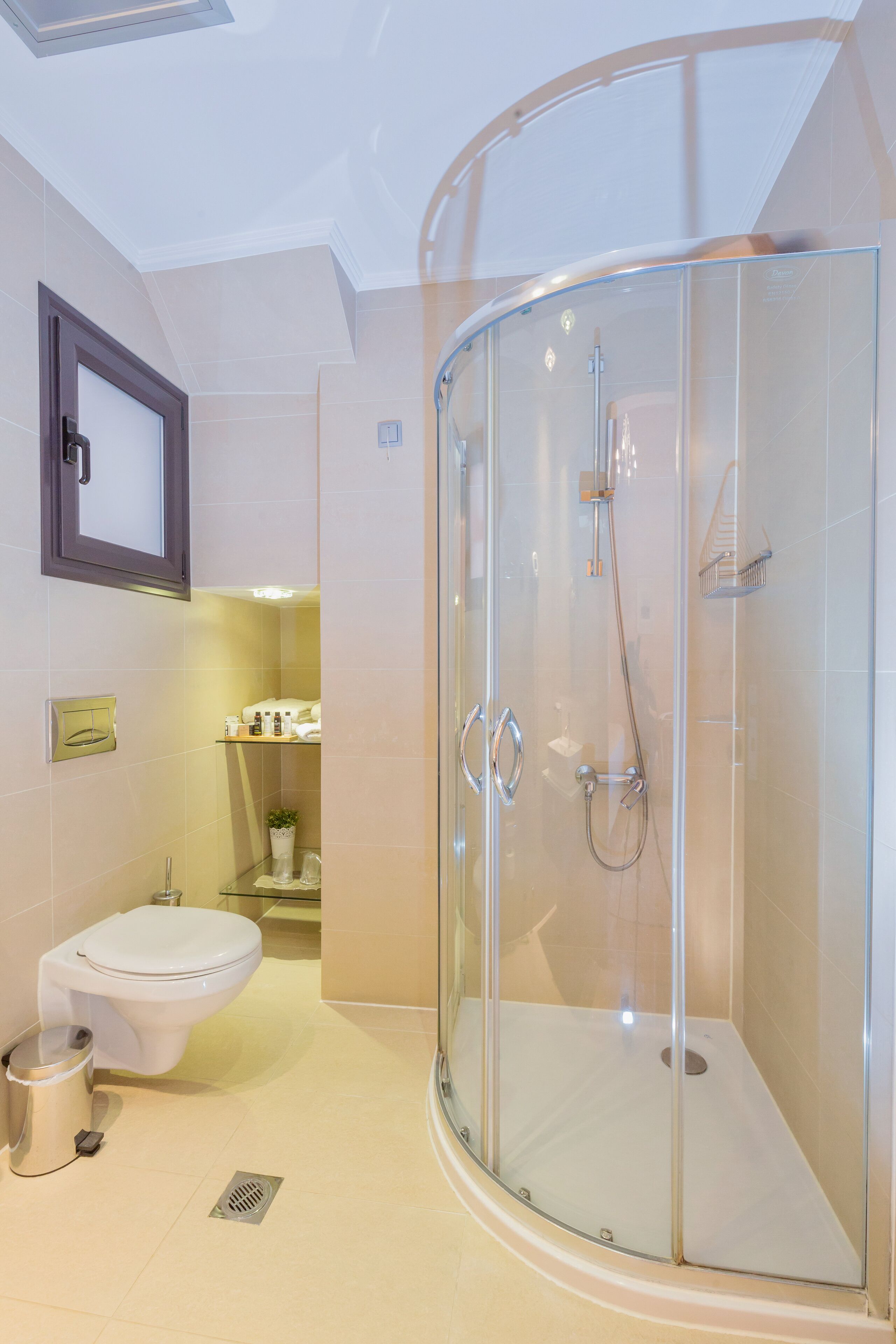 superior double or twin room, balcony | bathroom | shower, designer toiletries, hair dryer, slippers