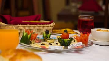 Café da manhã com buffet grátis