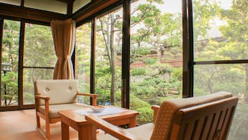 传统客房, 花园景观 (Private Open‐Air Bath) | 花园景观
