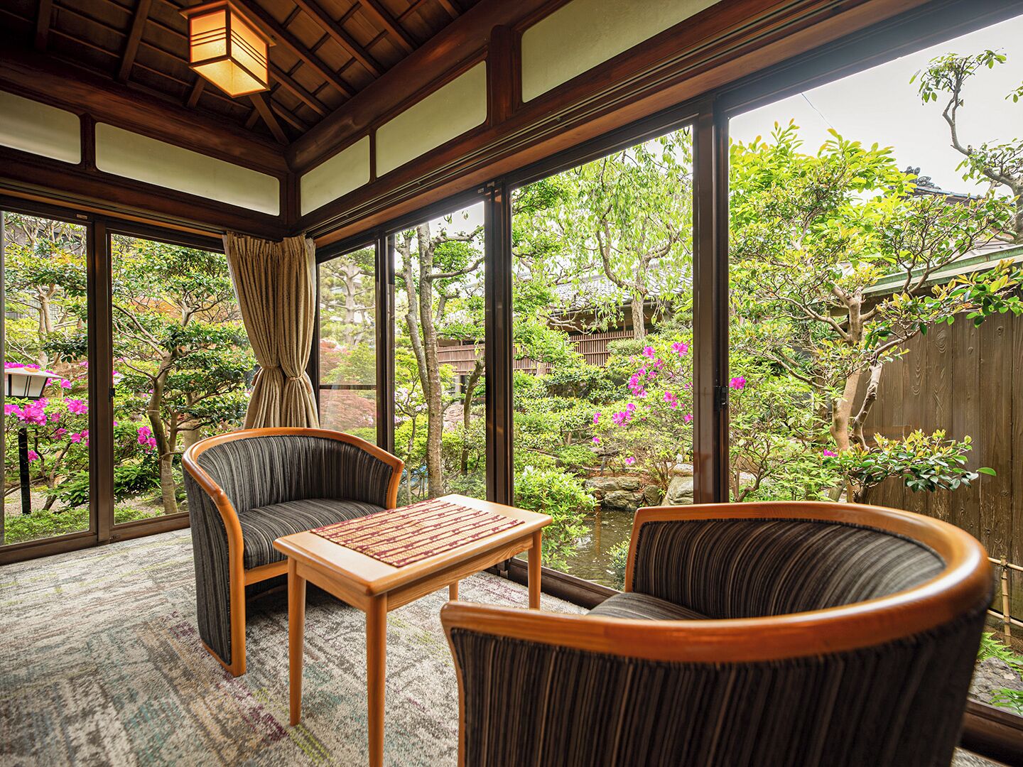 露天風呂付き和室　ガーデンビュー | 部屋からの景観