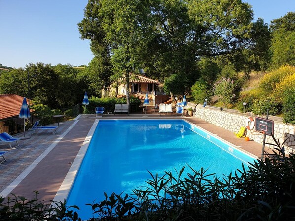 Indoor pool, outdoor pool