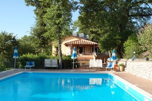 Indoor pool, outdoor pool - La Rocca Residence (Magione)